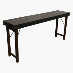 MARKET CONSOL TABLE BLACK 